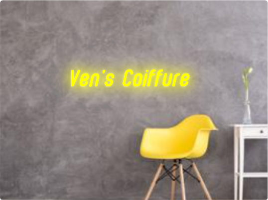 Custom text: Ven
